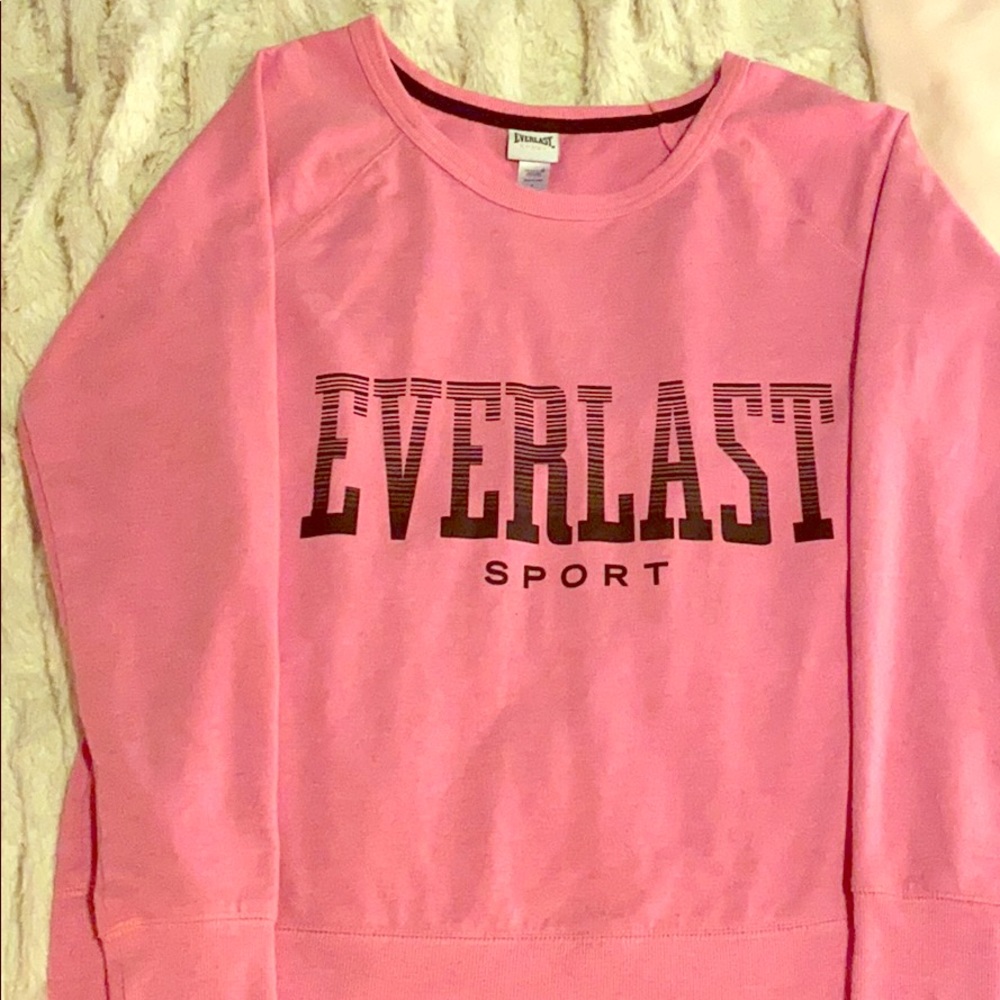 Pink Everlast Sport long sleeve tee